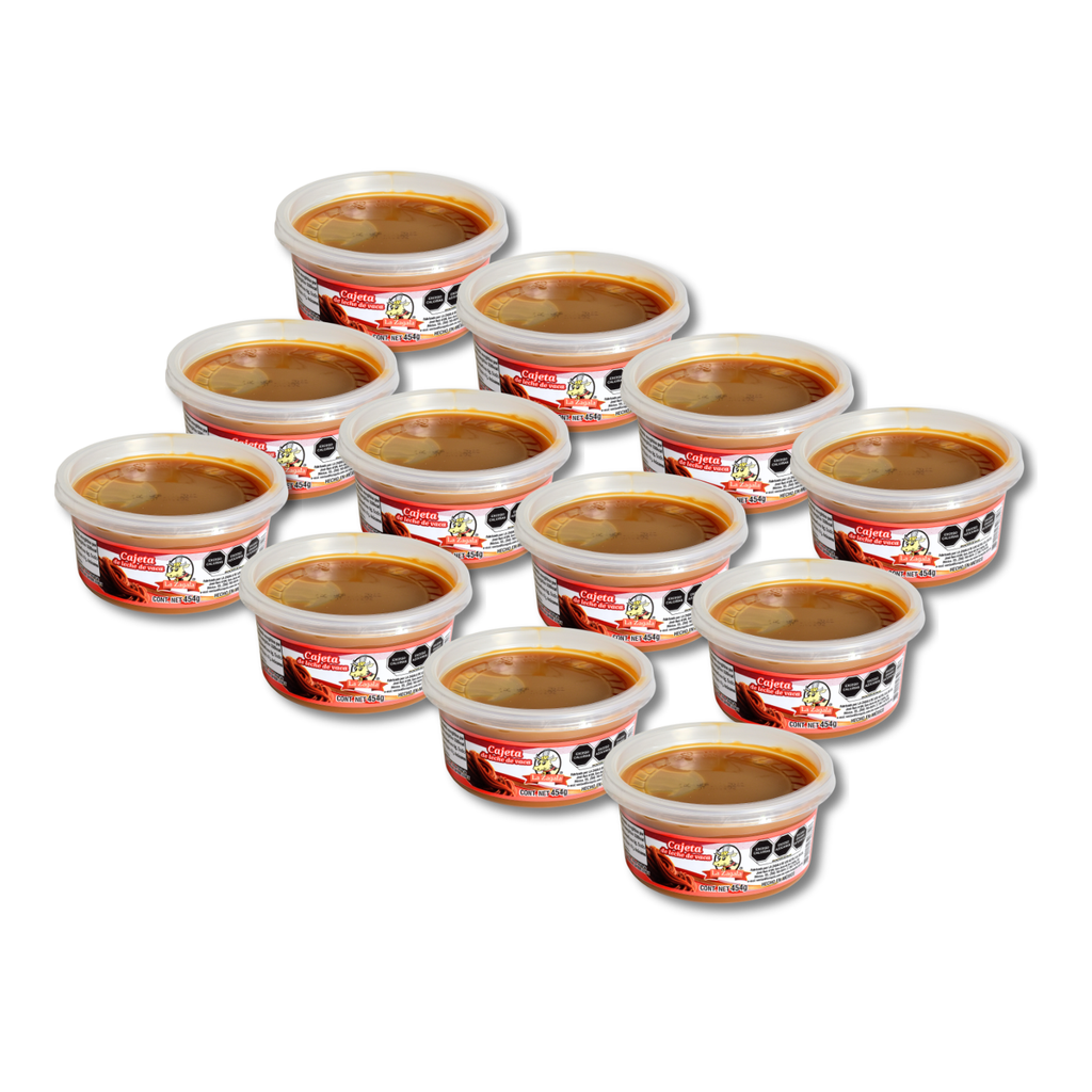 CAJETA PREMIUM LA ZAGALA - ENVASE 454 GRS - PACK 12 ENVASES