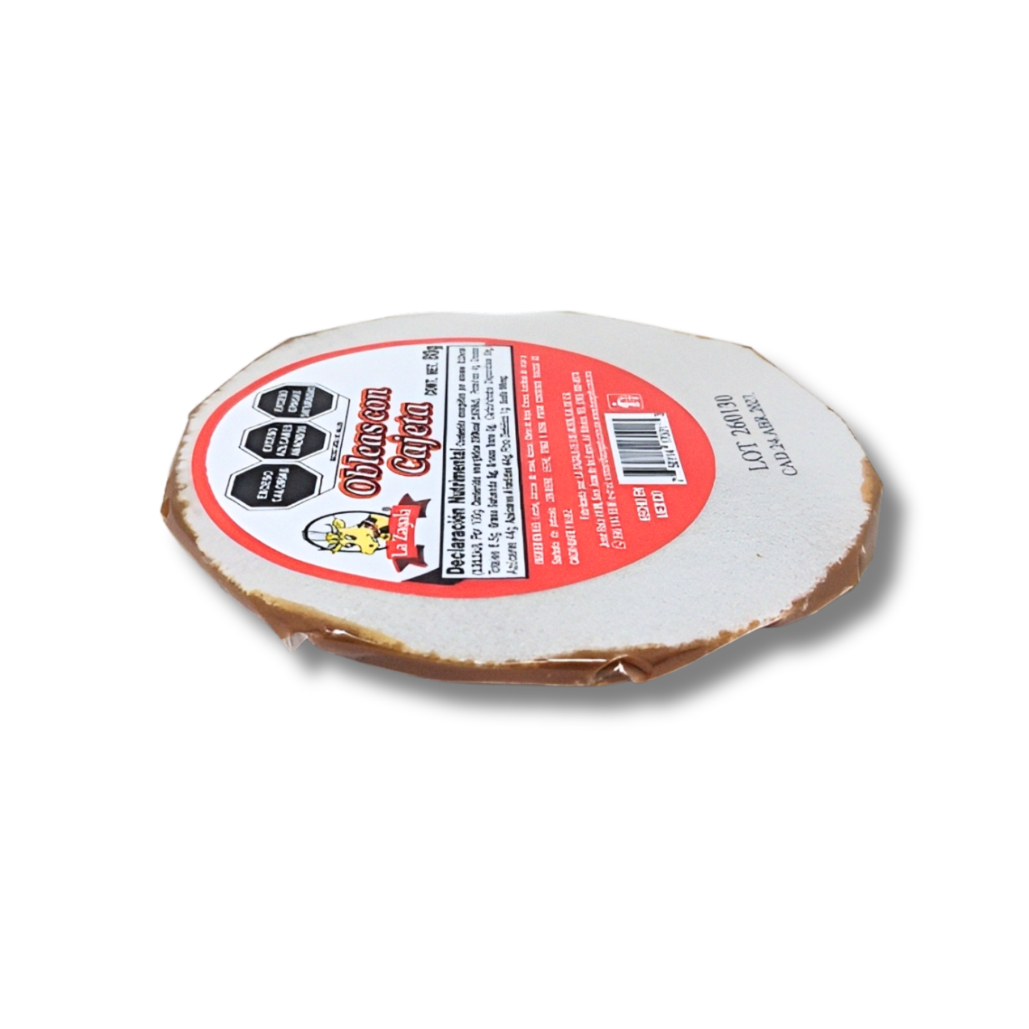 OBLEA CAJETA  80 GR  LA ZAGALA  - PACK 80 OBLEAS