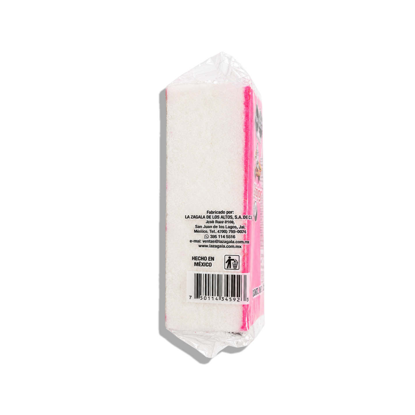 ALFAJOR COCO BARRA 250 GR LA ZAGALA