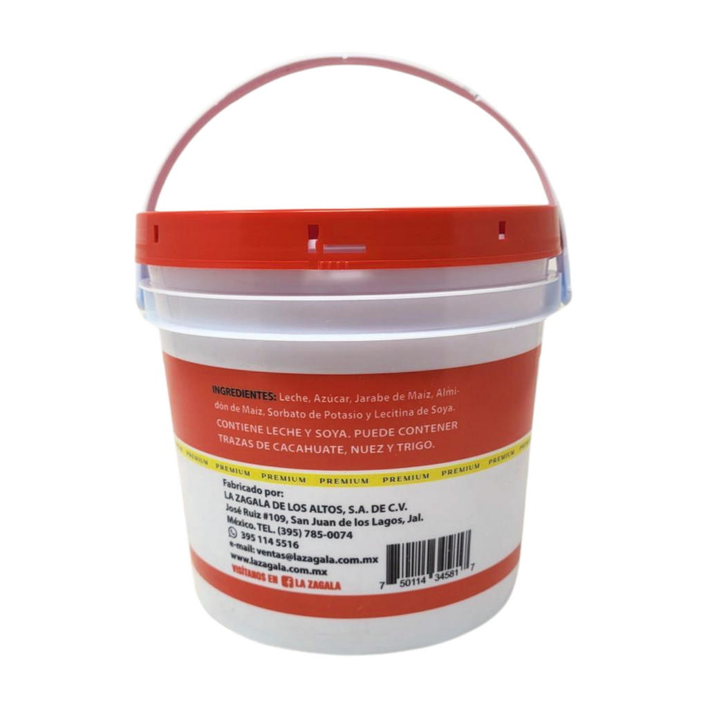 Cajeta La Zagala Cubeta 5 Kgs