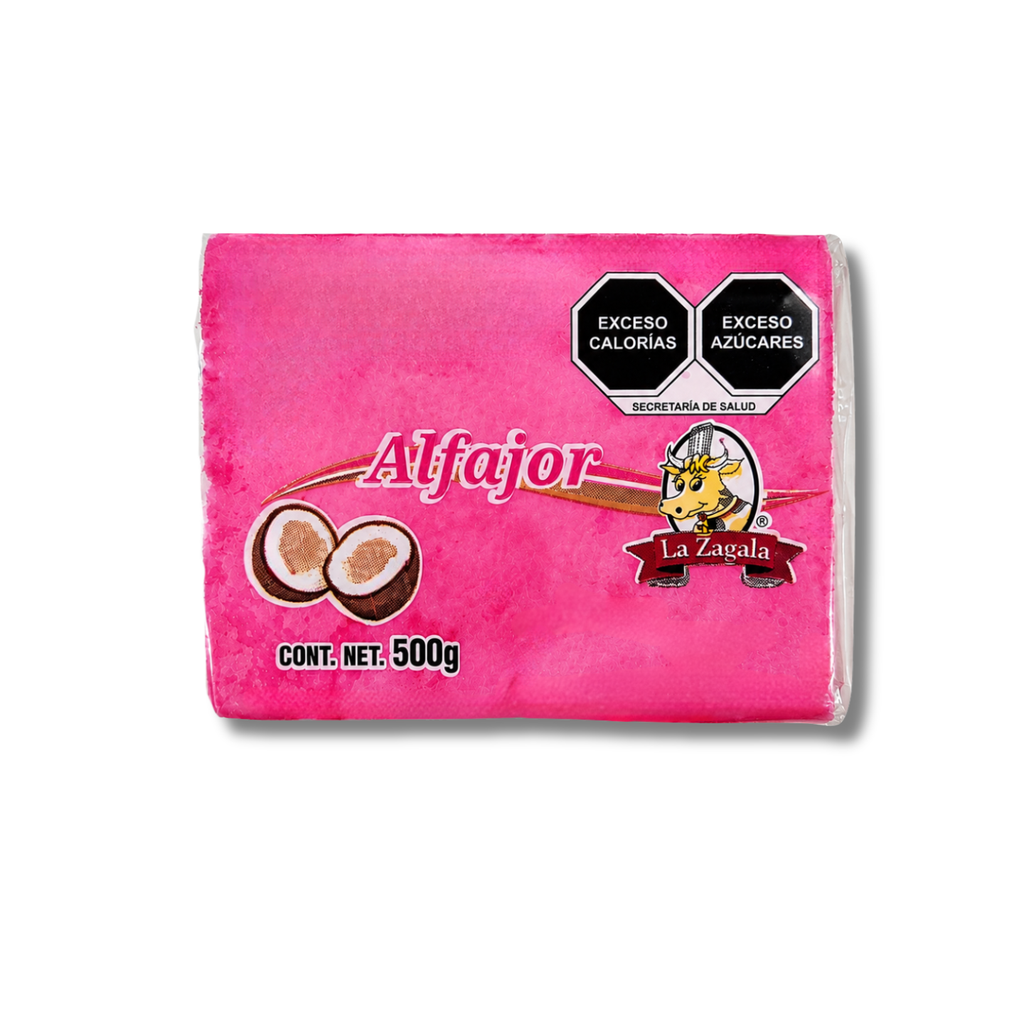ALFAJOR COCO BARRA 500 GR LA ZAGALA