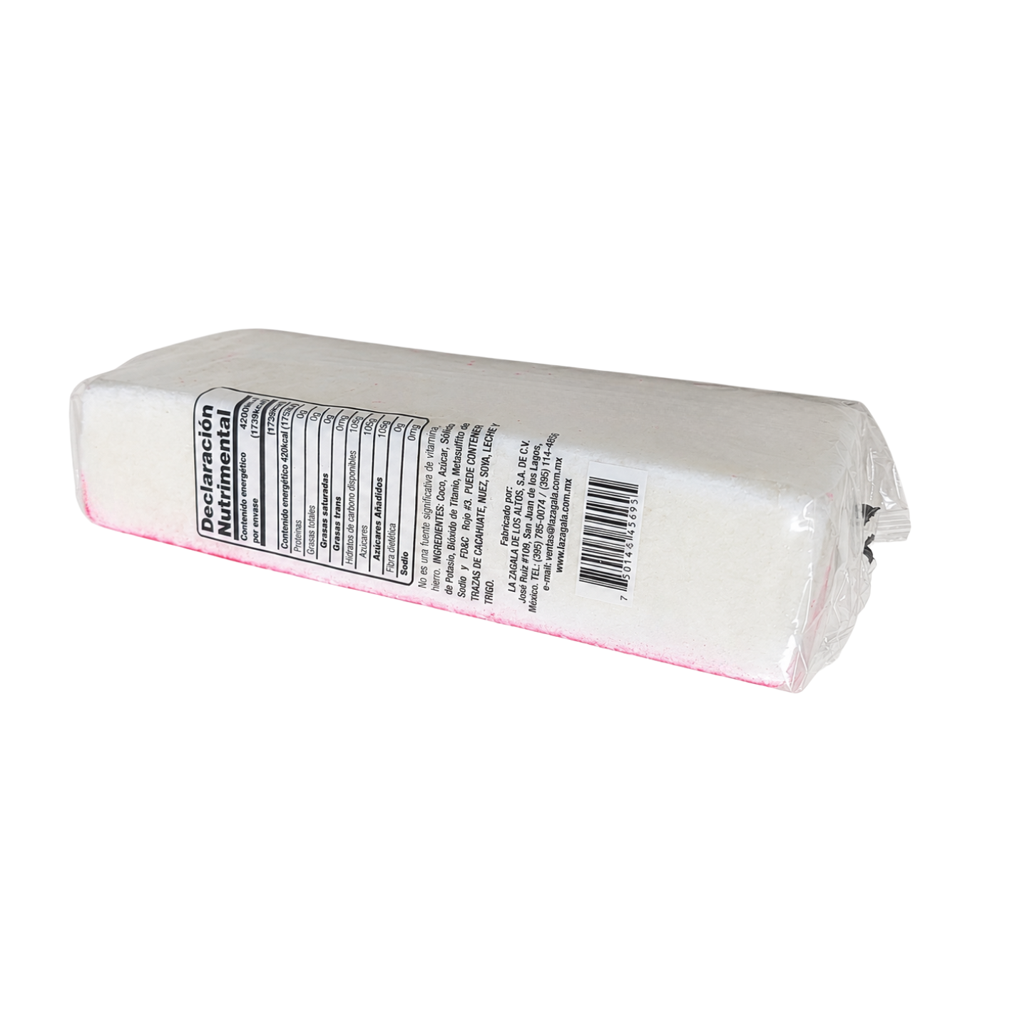 ALFAJOR COCO BARRA 1 KG LA ZAGALA