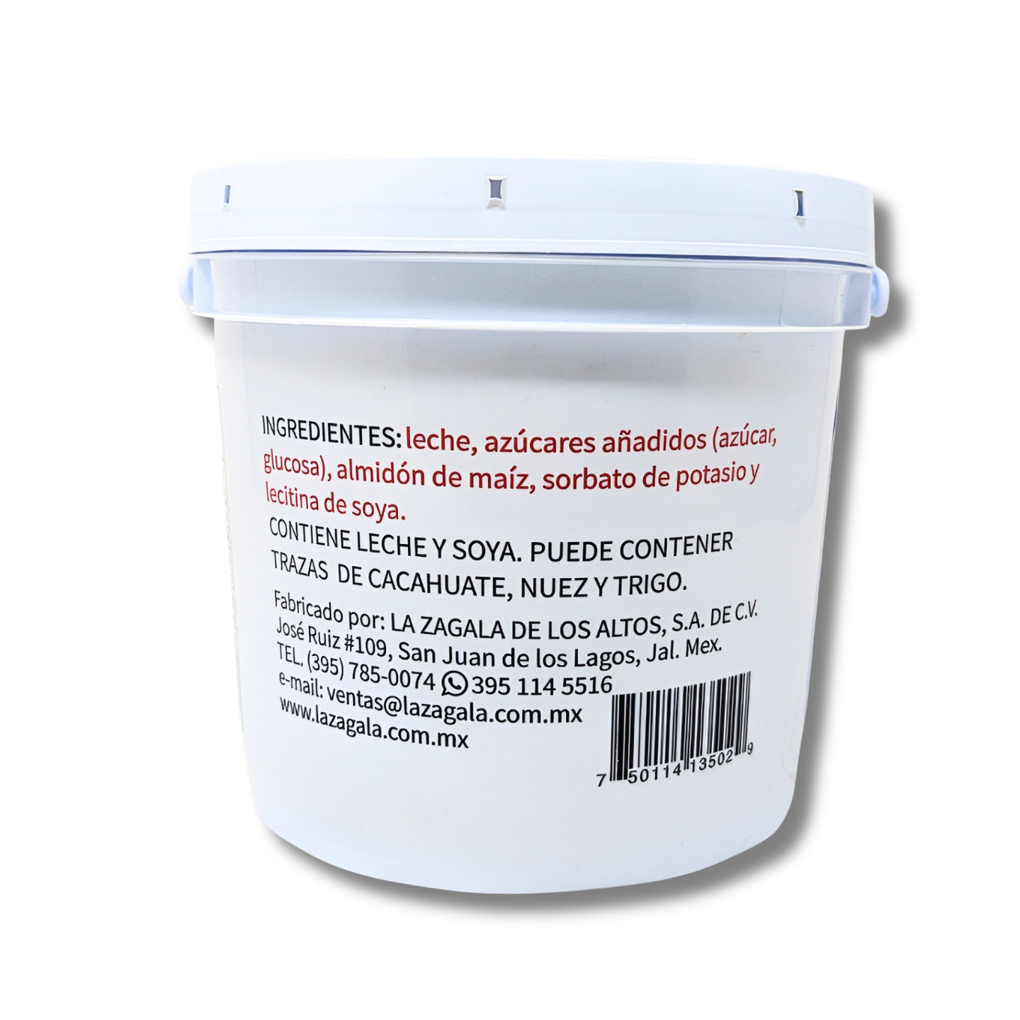 CAJETA HORNEO PROLAGO AR - CUBETA 5 KG