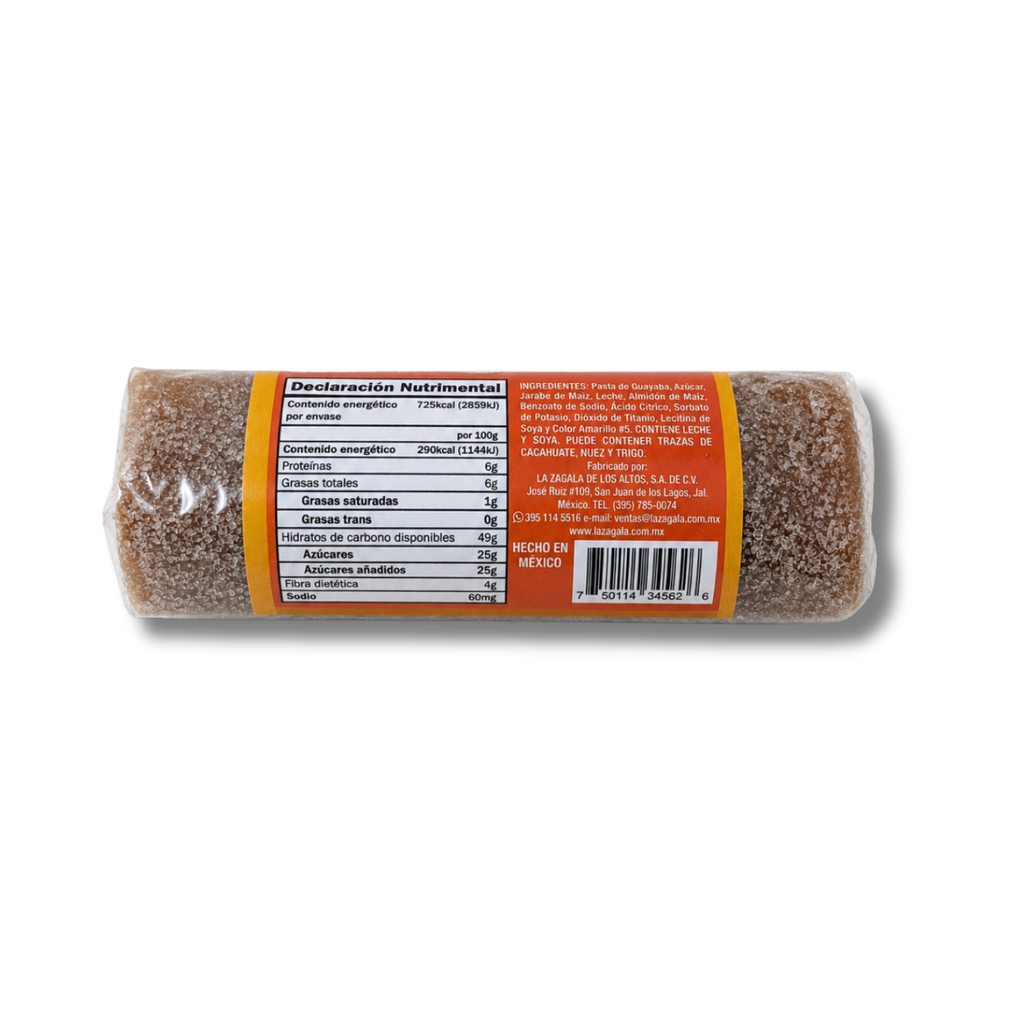 ROLLO GUAYABA 250 GR  CAJETA LA ZAGALA - PACK 32 ROLLOS