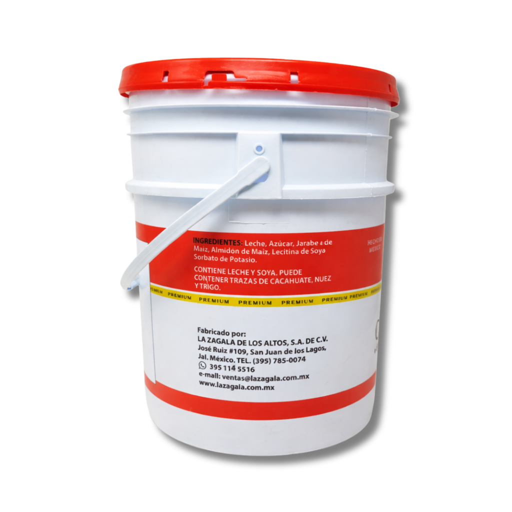CAJETA PREMIUM LA ZAGALA - CUBETA 24 KG
