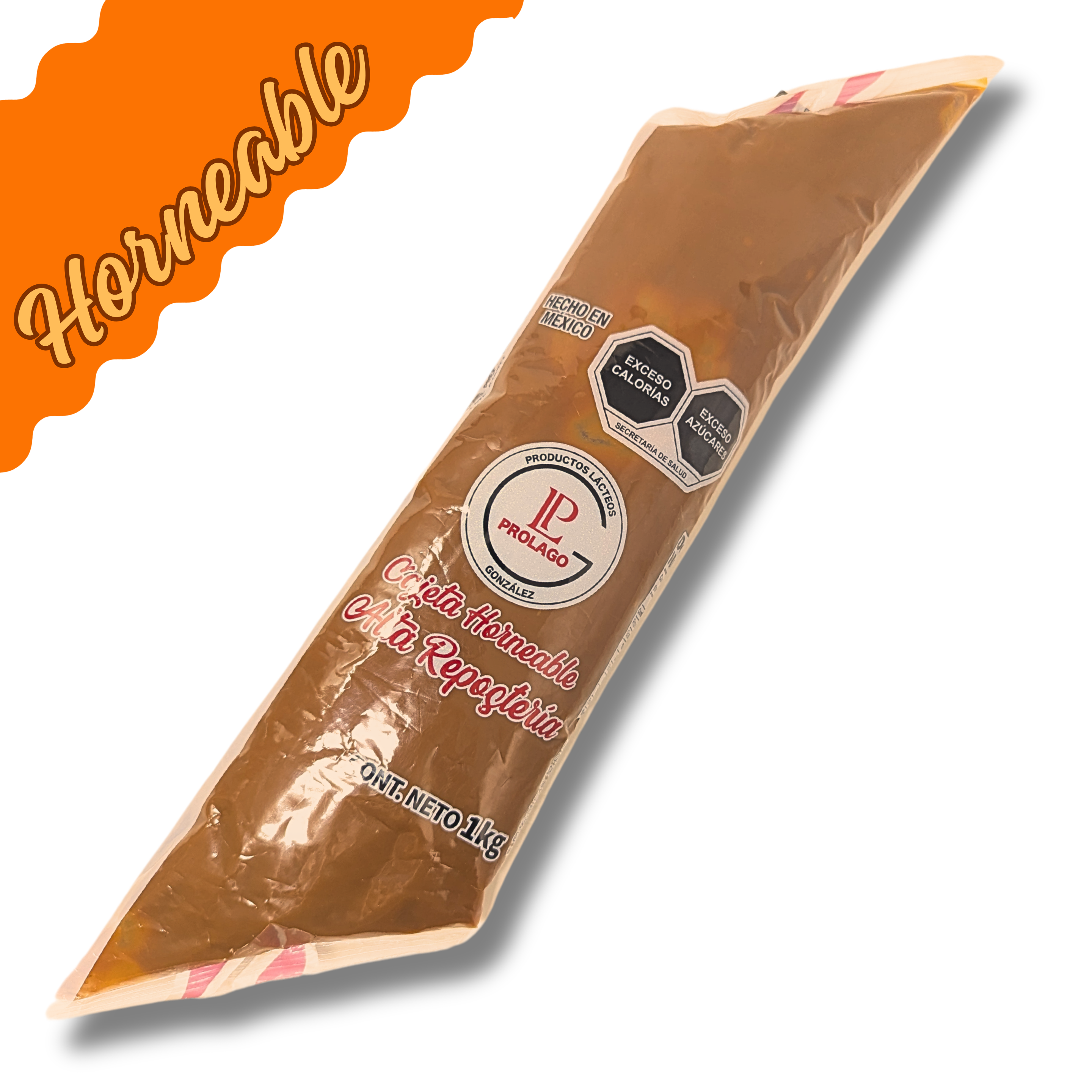 Cajeta Prolago Horneable Alta Repostería Manga 1 Kg