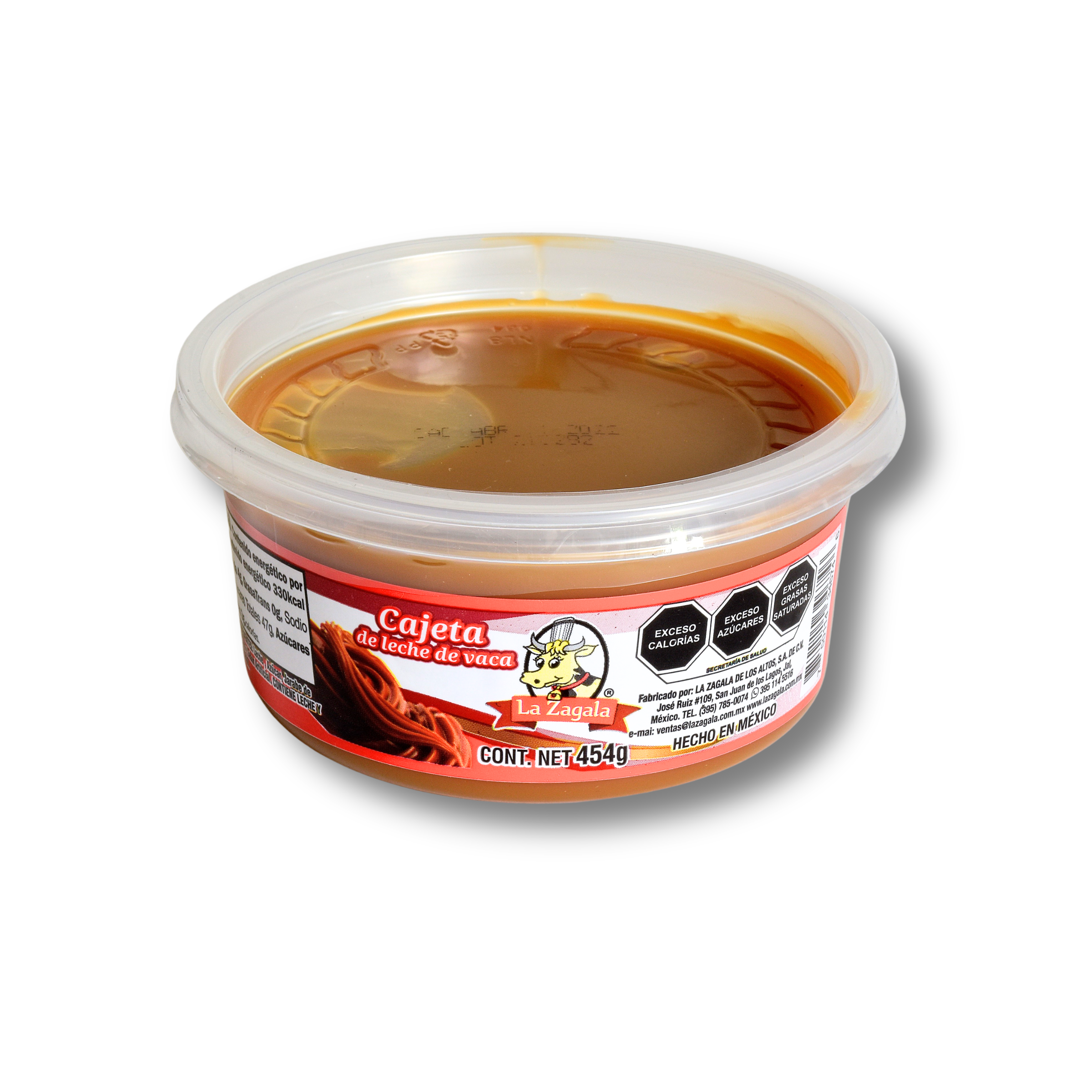 Cajeta La Zagala Envase 454 gr (1 Libra)