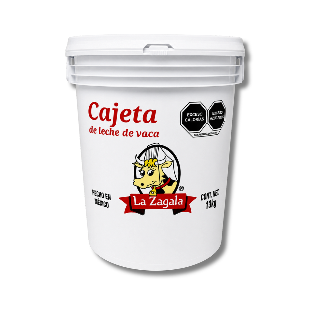 CAJETA PREMIUM LA ZAGALA - CUBETA 13 KG
