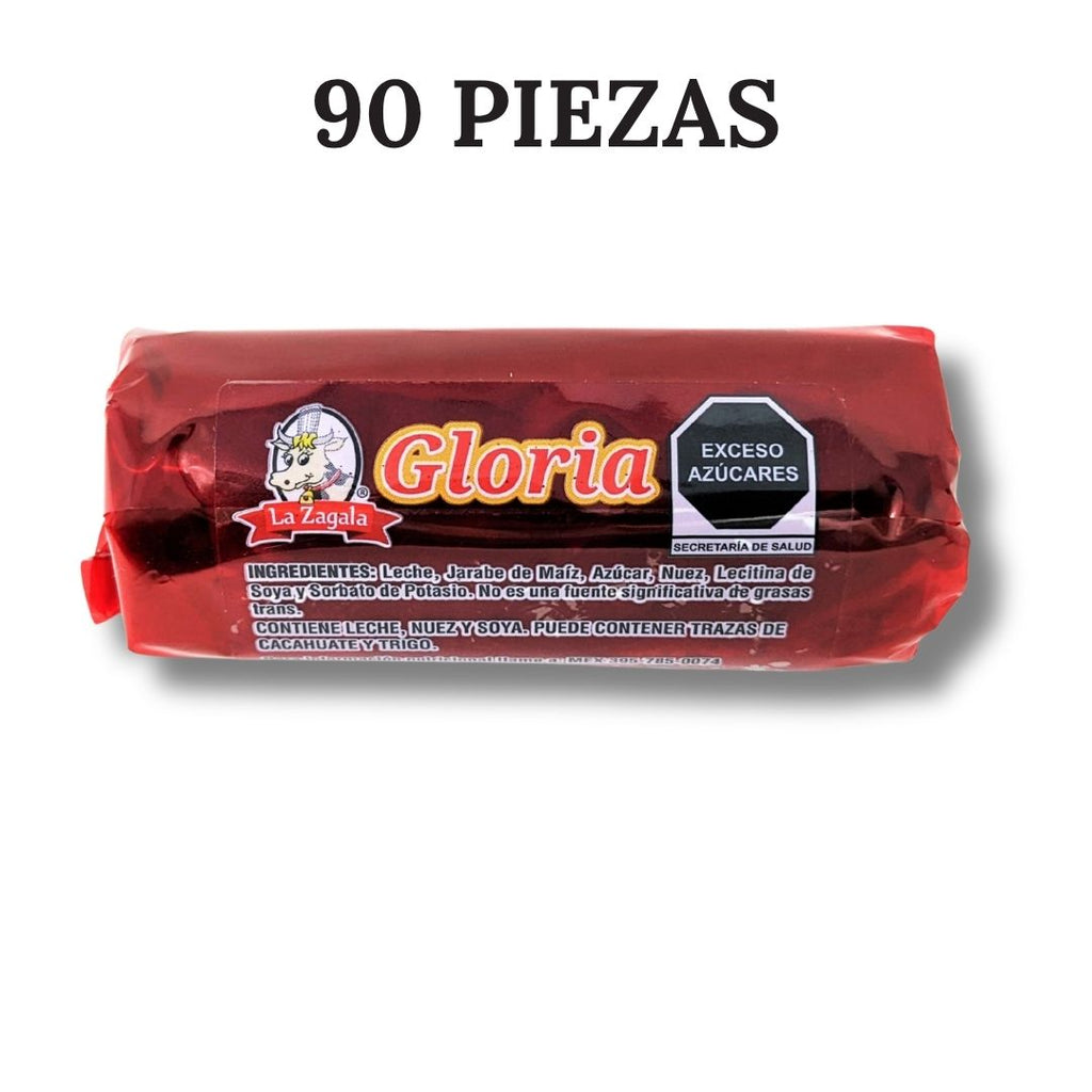 GLORIA CON NUEZ 90 GR LA ZAGALA - PACK 90 GLORIAS