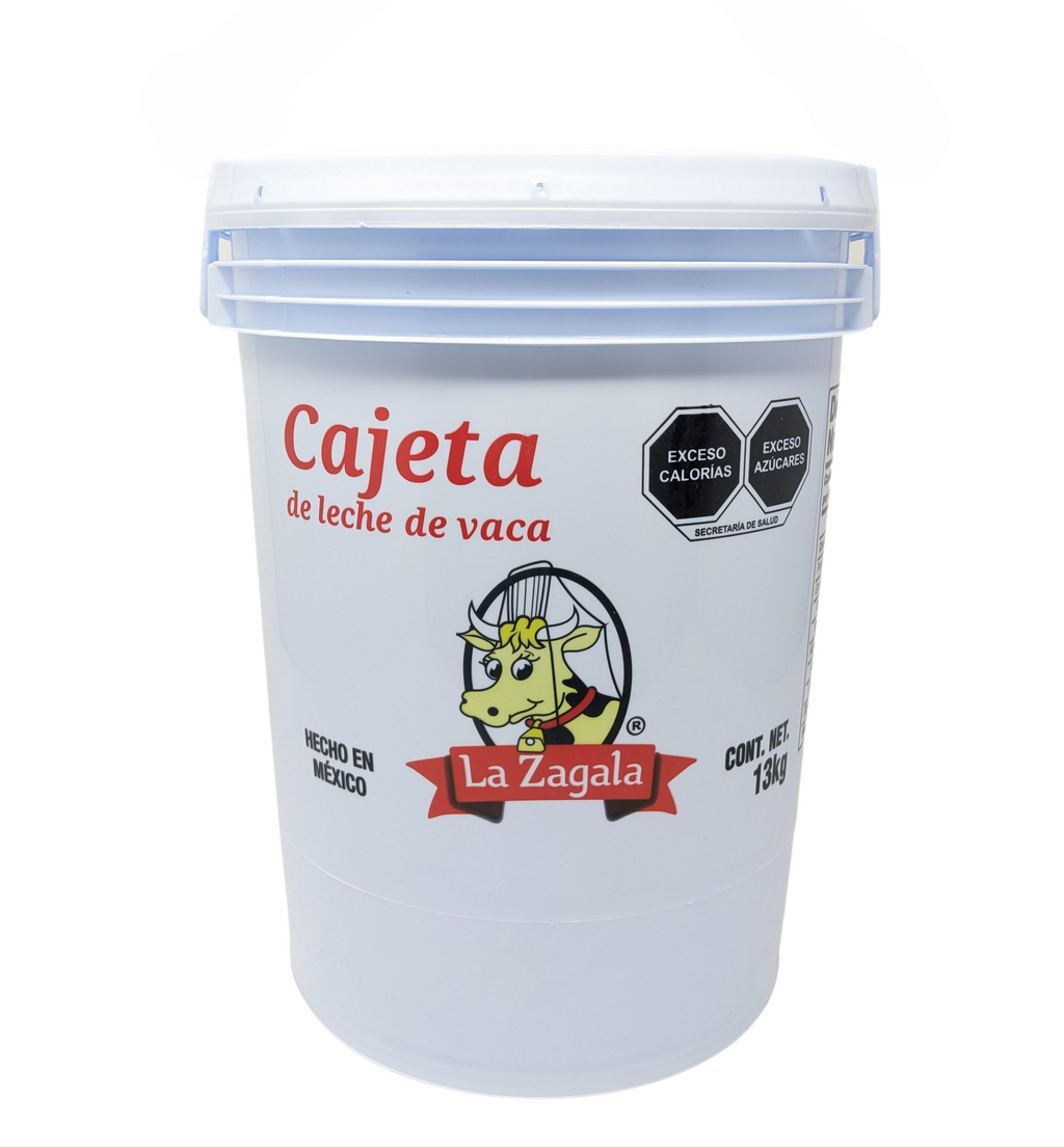 Cajeta La Zagala Cubeta 13 Kgs
