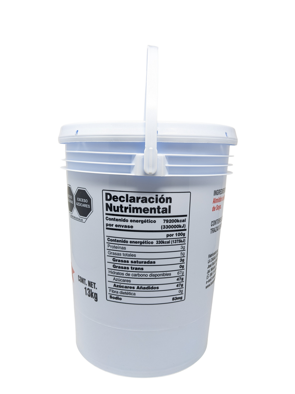 Cajeta La Zagala Cubeta 13 Kgs