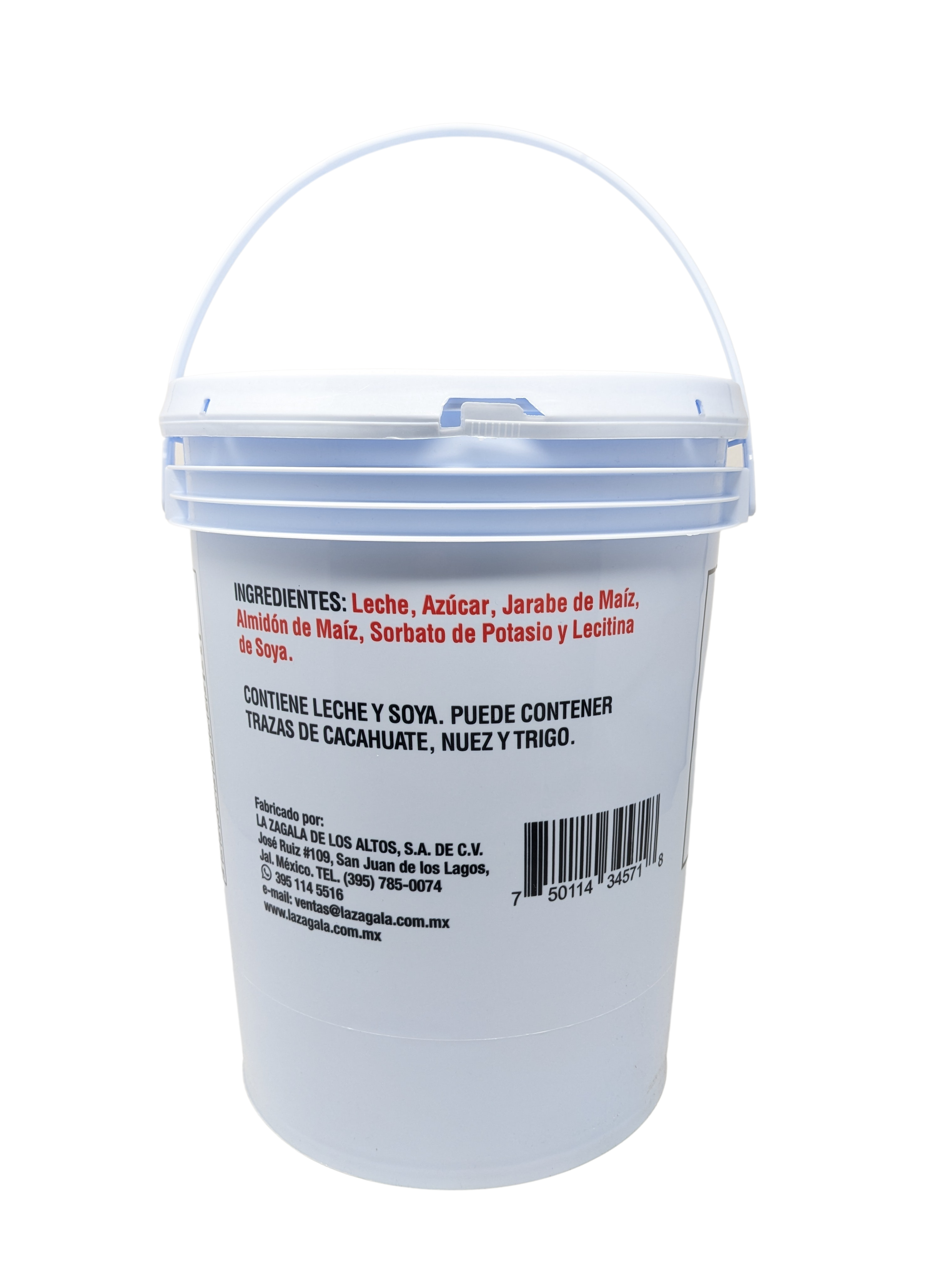 Cajeta La Zagala Cubeta 13 Kgs