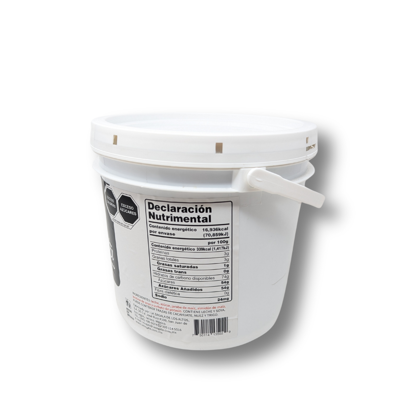 Cajeta Prolago Horneable Alta Repostería Cubeta 5 Kgs